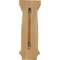 Ekena Millwork 4 1/2"W x 5 5/8"D x 12"H Scroll Corbel , Red Oak COR04X05X12SCRO - alternate 4